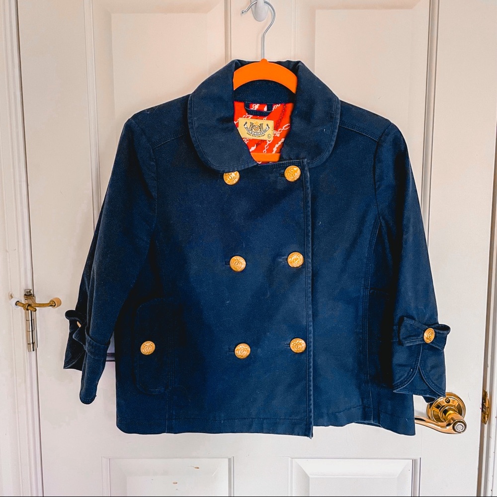 Juicy Couture Cropped Peacoat